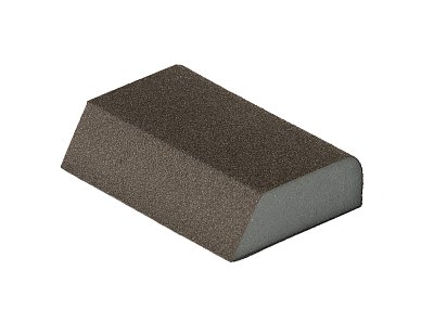 Губка шлифовальная Flexifoam A1/2R Block 98x69x26 mm AO #180
